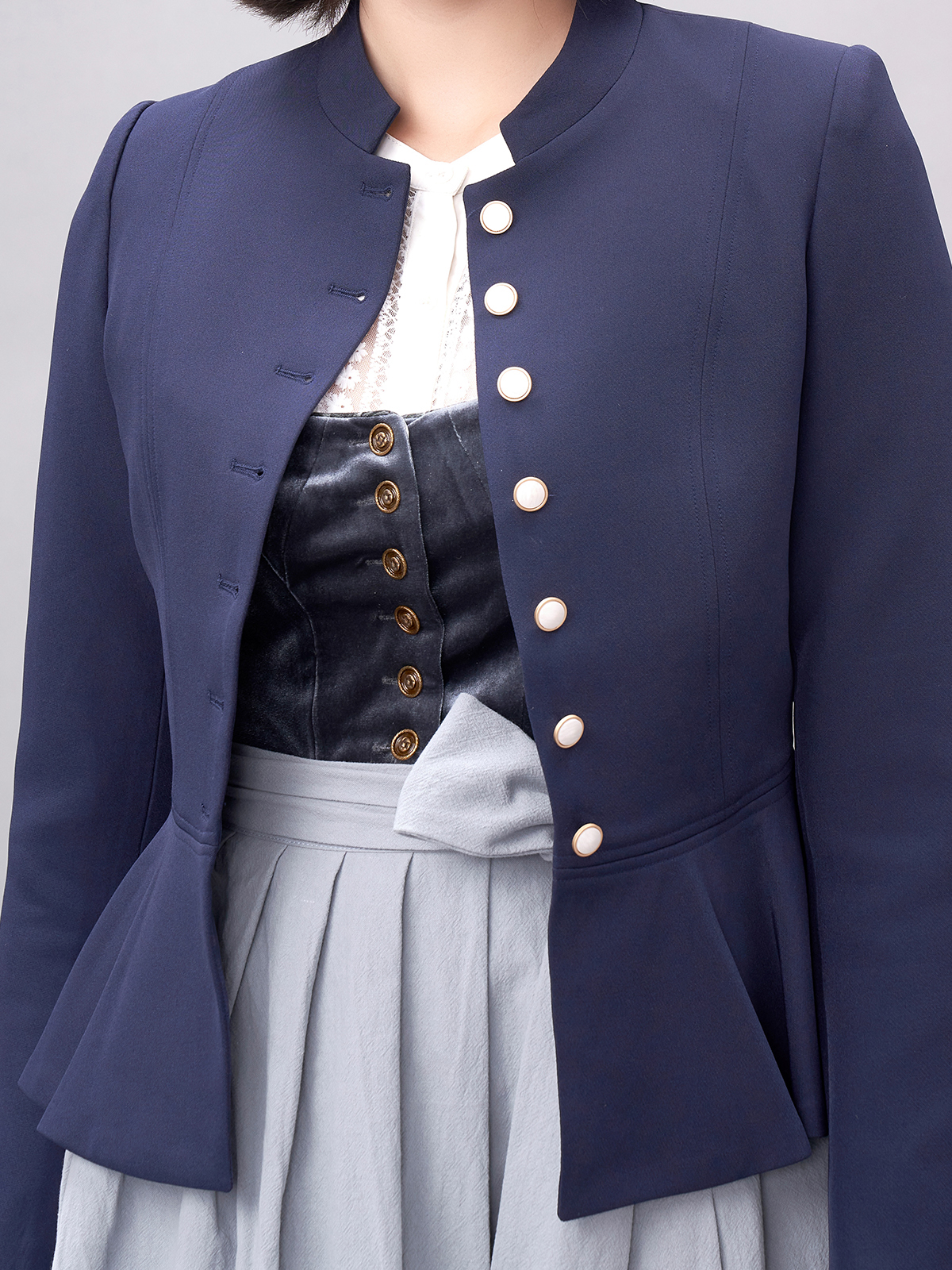 Ja Mei Dirndl in Marineblau