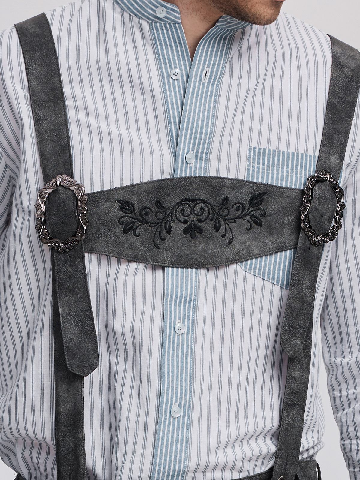 Dirndl weinrot samt