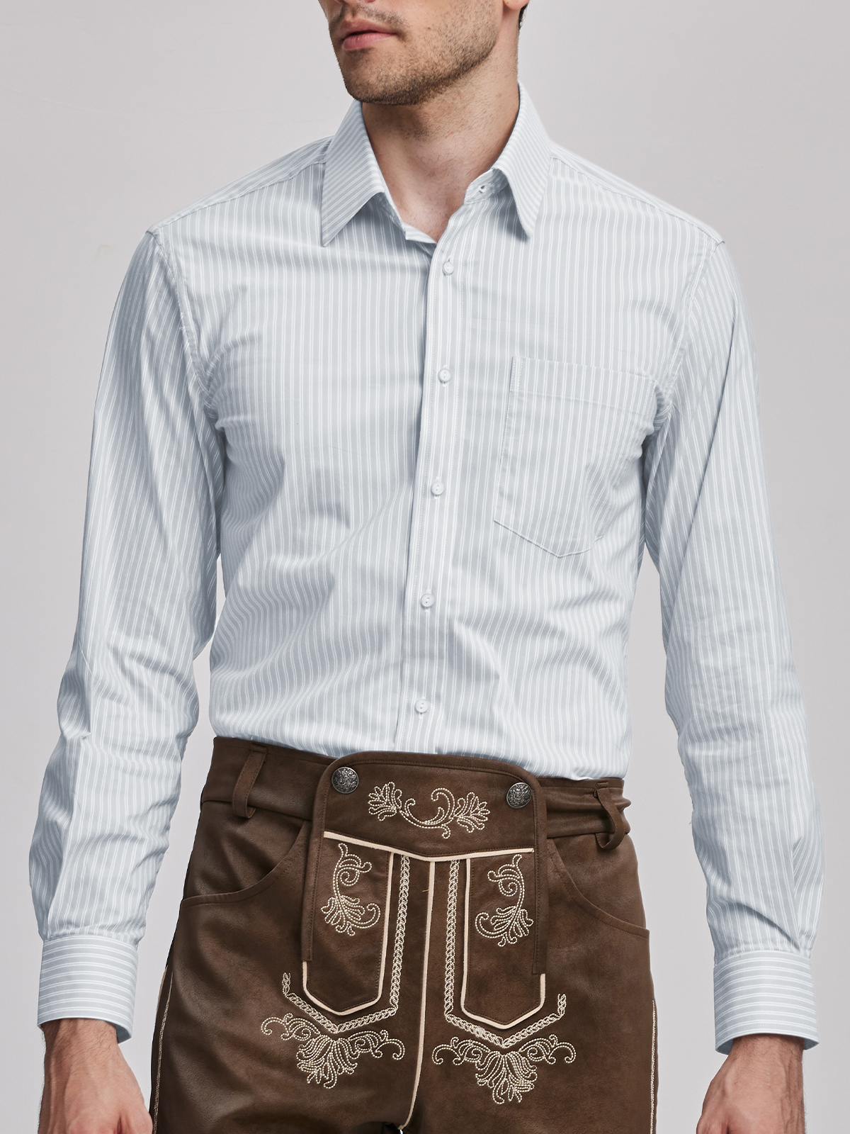 Dirndl mit Leder