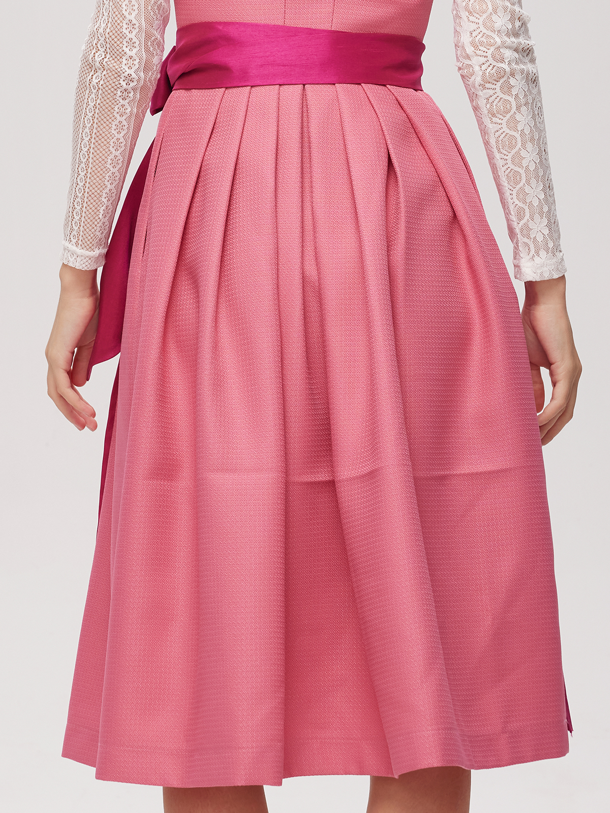 Dirndlbluse in Rosa