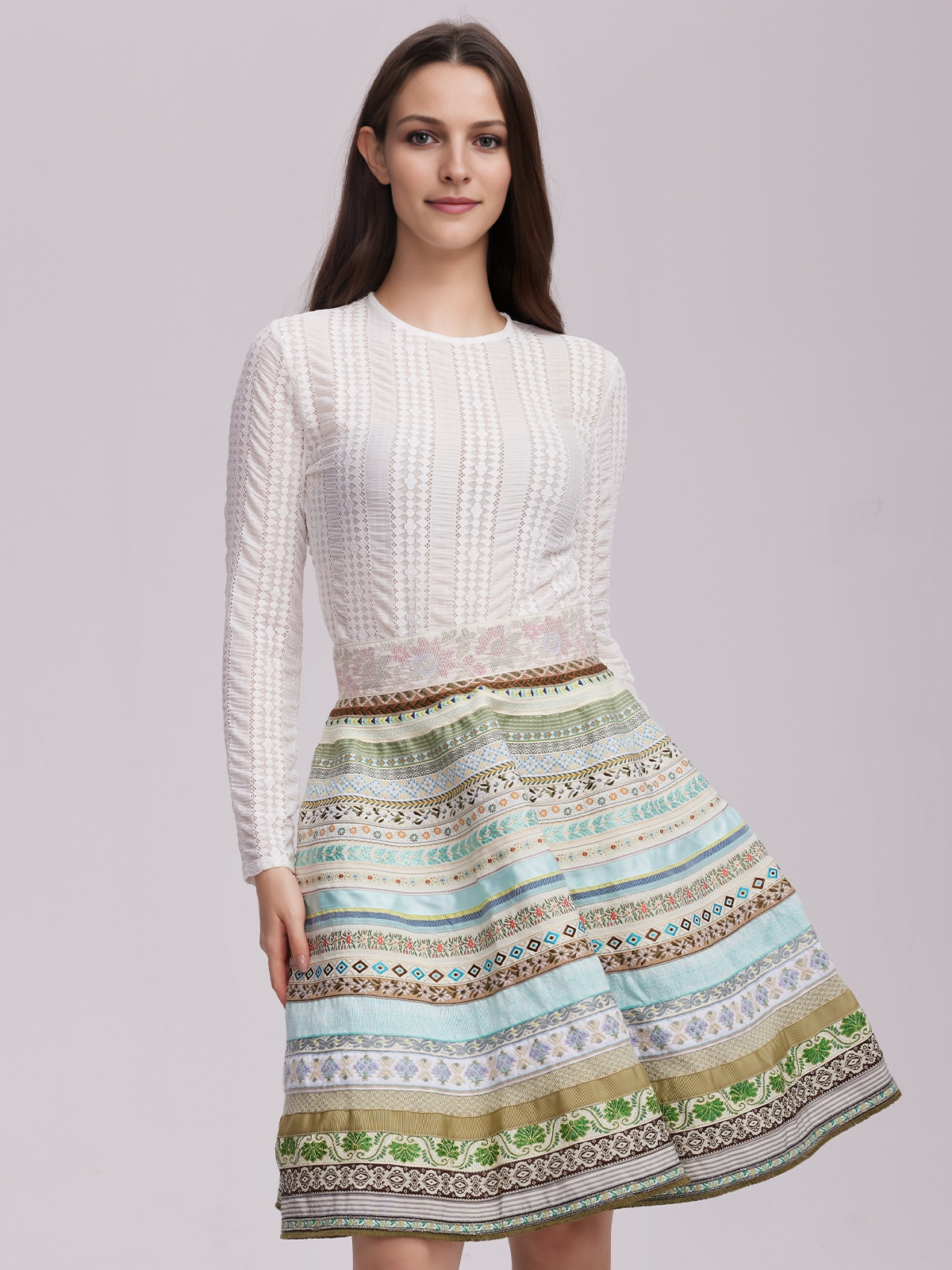 Modernes Dirndl in Grün